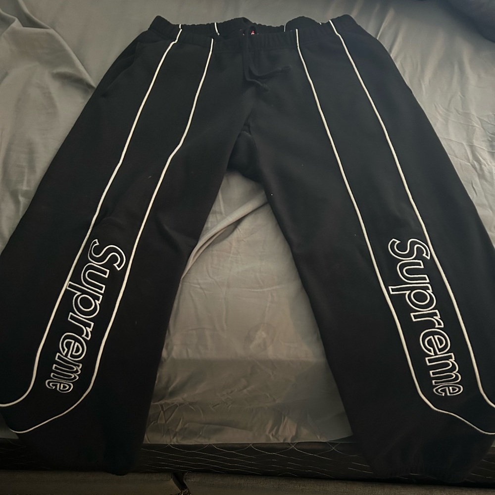Supreme track sweats